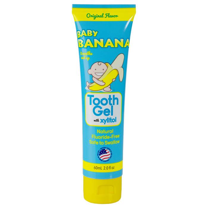 Baby Banana Xylitol tandpasta/gel