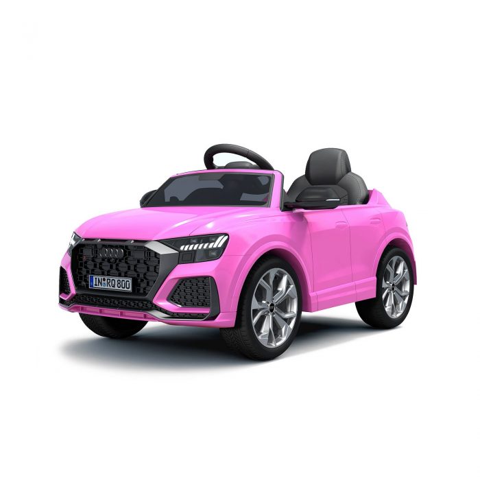 Elektrische auto Audi Roze