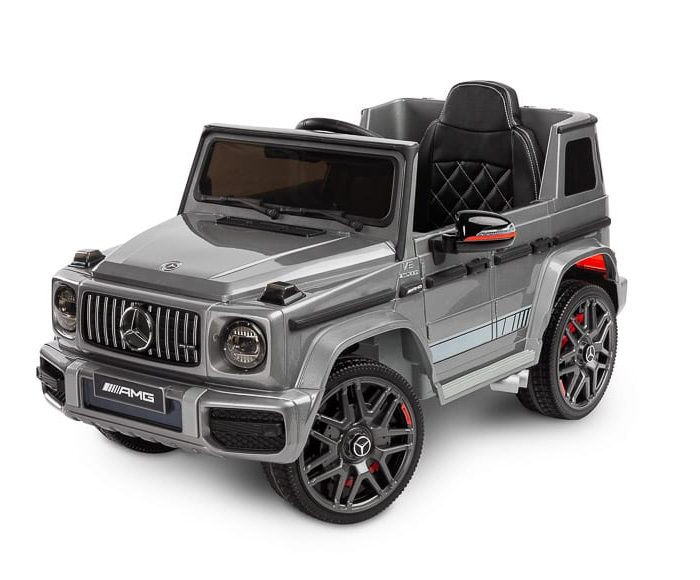 kinderauto mercedes G63 antraciet