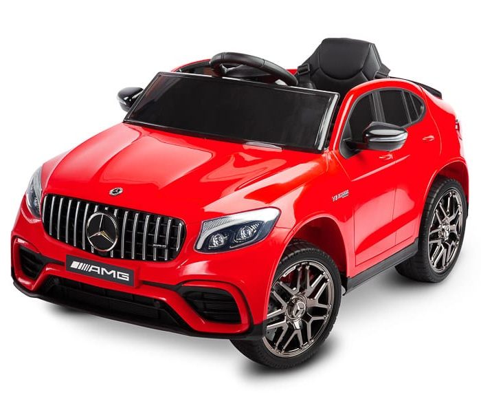 kinderauto mercedes GLC rood