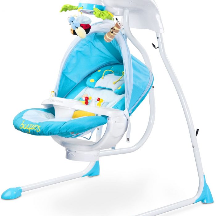 Schommelstoel Caretero Bugies blauw