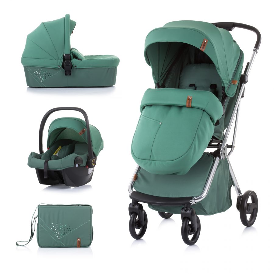 Kinderwagen 3-in-1 Piruet groen