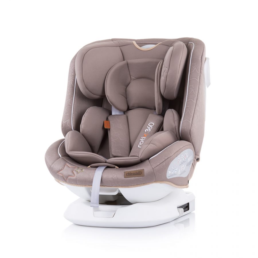 Autostoel Rotix isofix mokka