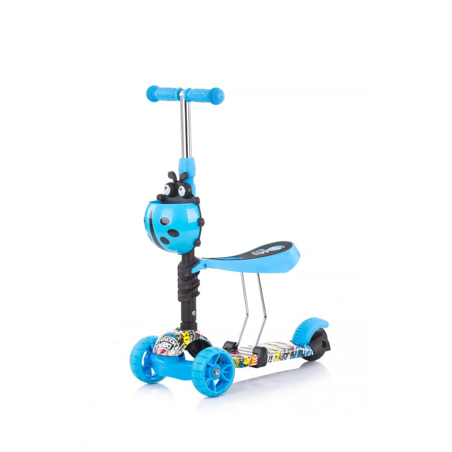 Kinderstep chipolino blauw graffiti