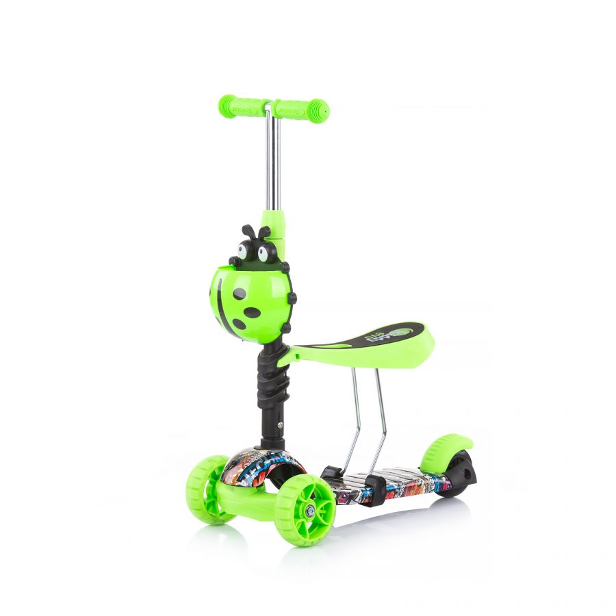 Kinderstep chipolino groen neon