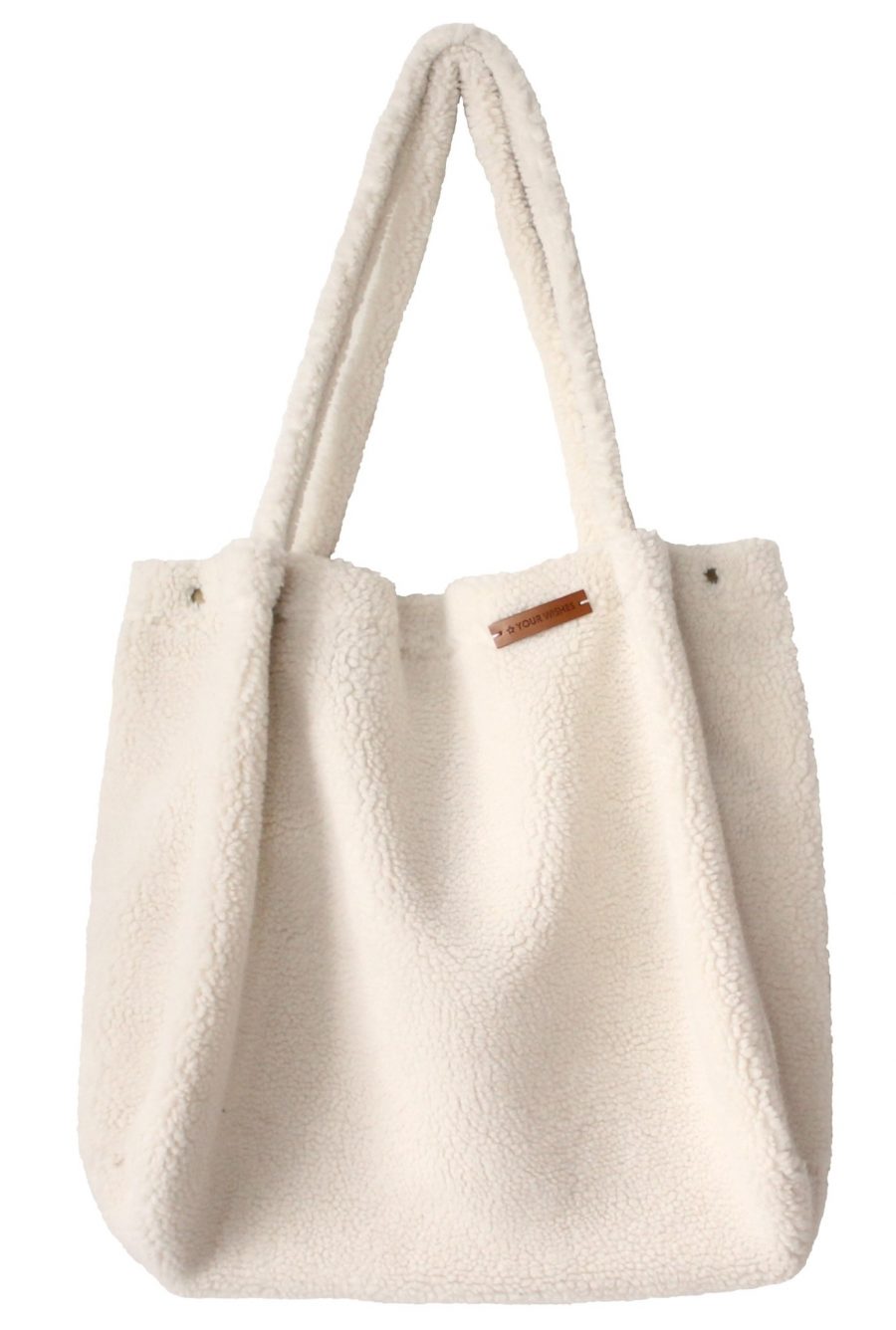 Tote Bag Teddy White